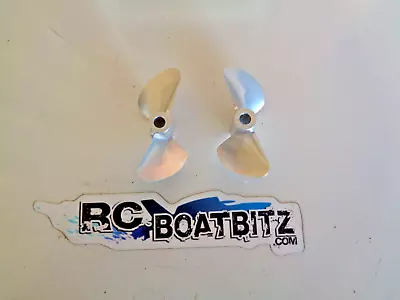 Pair Alloy Upgrade Props For Proboat Zelos 36 Miss Geico • $64.21