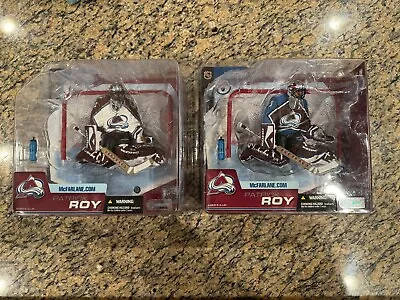 2 NHL Mcfarlane Patrick Roy Colorado Avalanche Series 6 Variant • $85