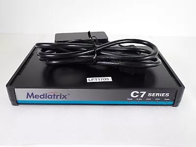 Mediatrix C7 Series C710 VoIP Gateway 4X FXS Ports - Power Tested Only • $149.99