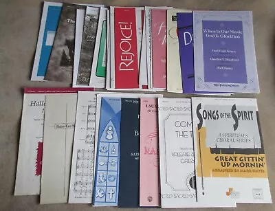 28+ Church Choir Sheet Music Lot  Hope Publishing GIA Morningstar Designer Lent • $12