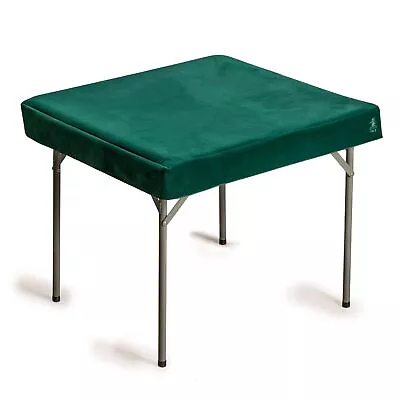 Green Square Table Cover For Card Games Mahjong Dominos And More - 34  • $38.98