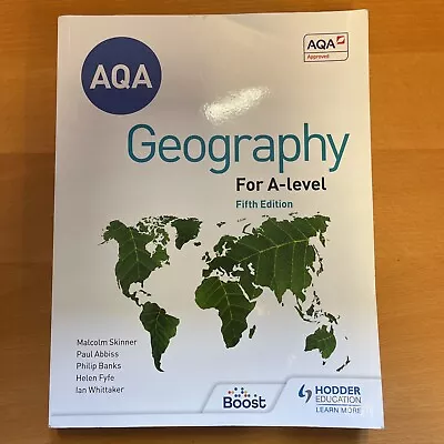 AQA A-level Geography Fifth Edition: Contains All New Case Studies And 100s... • £27.49