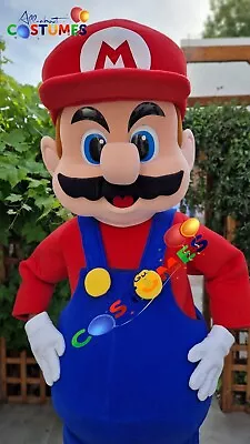 Hire Super Mario Lookalike Costume Mascot Fancy Dress Hire • £50