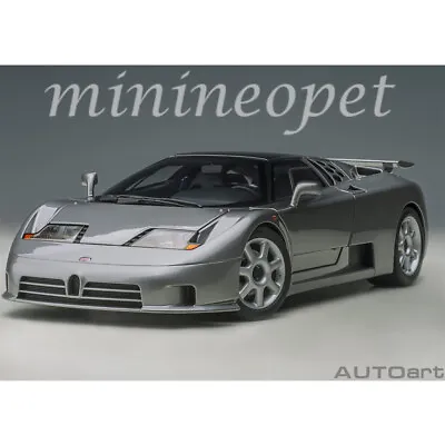 AUTOart 70916 BUGATTI EB110 SS 1/18 MODEL CAR GRIGIO METALIZZATTO / SILVER • $207