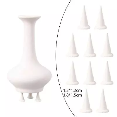 10Pcs Ceramic Support Nails Clay Accessories For Ceramic Hobbyist Potters • $8.55