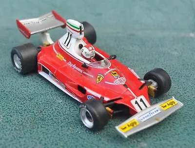 Quartzo 1/43 Scale  Ferrari 312T  Clay Regazzoni Italian GP 1975 Model Race Car • £7.99