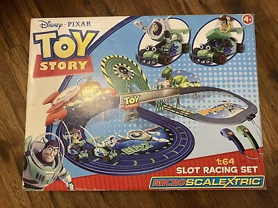 Toy Story Micro Scalextric 1:64 Slot Racing Set • £20