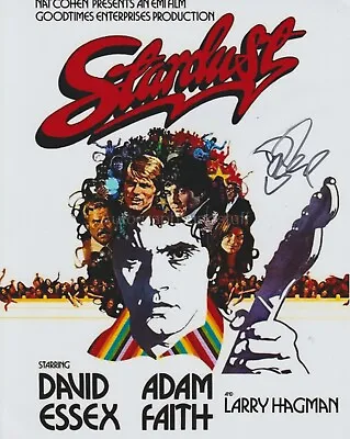 David Essex HAND SIGNED 8x10 Photo Autograph Rock On Hold Me Close Stardust • £39.99