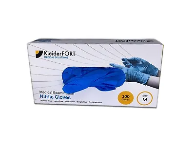 Disposable Gloves Blended Nitrile Vinyl Latex & Powder Free 100 Boxed Med/Large • £8.25