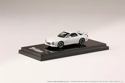 Hobby Japan 1:64 Mazda RX-7 FD3S A-Spec Mazda Speed Pure White • $44.99