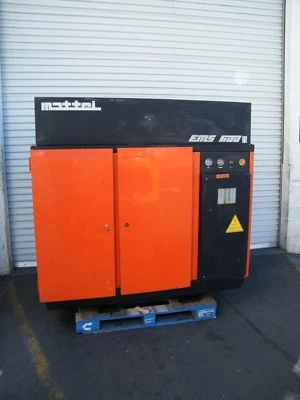 $4750 • Buy Mattei Rotary Vane Air Compressor EMS600 60 HP Hydrovane Compair Screw Kaeser