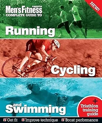 Mens Fitness Running Cycling And Swimming Jon Lipsey Used; Good Book • £2.69