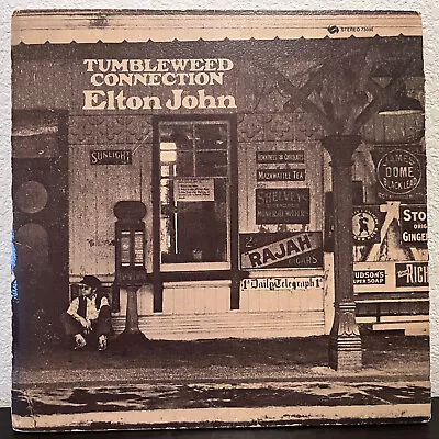 ELTON JOHN - Tumbleweed Connection (w/Gatefold Book) - 12  Vinyl Record LP - VG • $15.99