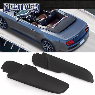 Fit For 15-23 Ford Mustang Convertible Boot Side Plastic Cover Panels Left+Right • $63.39