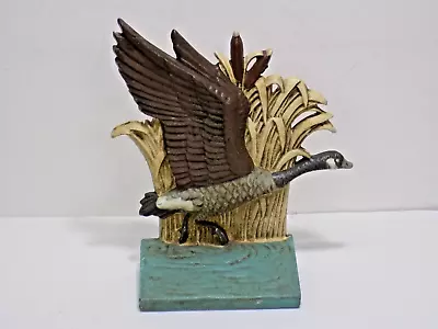 Midwest Importers Of Cannon Falls Cast Iron Canadian Goose Bookend / Doorstop • $13.95