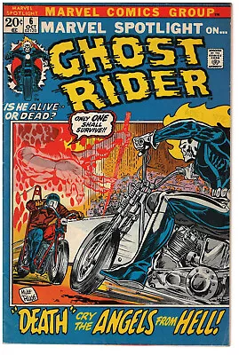 Marvel Spotlight #6 2nd Ghost Rider Key Origin Recap Mid Grade 🔥 No Reserve 🔥 • $32