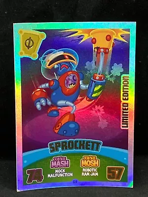 TOPPS MOSHI MONSTERS MASH UP SPROCKETT CODE BREAKERS LIMITED EDITION #LE4 Card • $2.66