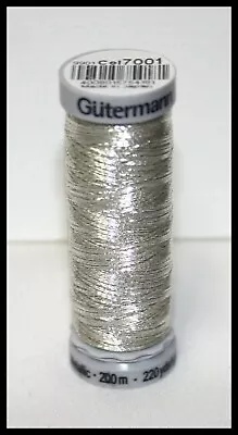 Gutermann Sulky & Metallic Sewing Machine Thread For Embroidery - 200m Spools • £3.89