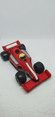 F1 Car Cake Topper Handmade Edible Birthday Party Theme Any Occasion • £39