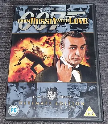 From Russia With Love DVD James Bond Movie 007 2 Disc Ultimate Edition + Booklet • £2.99