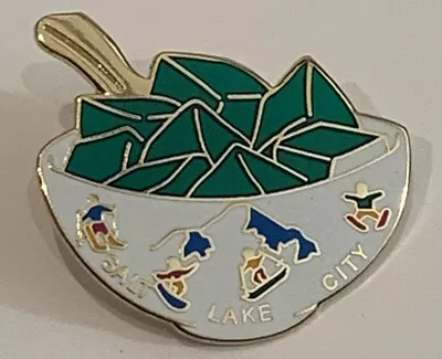 2002 Salt Lake City Olympic Pin The Original Green Jello • $15