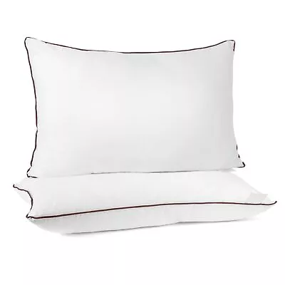 Luxury Comfort Bed Pillows - Hypoallergenic Polyester Microfiber Material - P... • $25.39