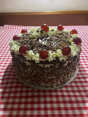 Homemade Black Forest Gateaux • £25