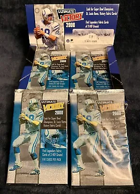 2000 Ultimate Victory Football Pack 5-cards Per Pack Brady RC? Quantity Discount • $160