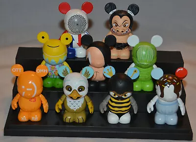 Disney VINYLMATION Urban 6 Lot Green Thumb Ice Cream Bee Side Mickey Sumo CHASER • $70