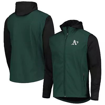 Men's Dunbrooke Green/Black Oakland Athletics Alpha Full-Zip Jacket • $84.99
