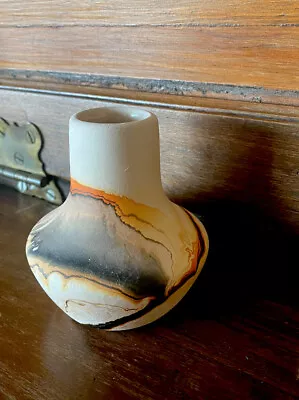 Nemadji Pottery Vase Stamped The Alamo Boho Southwest • $17.99