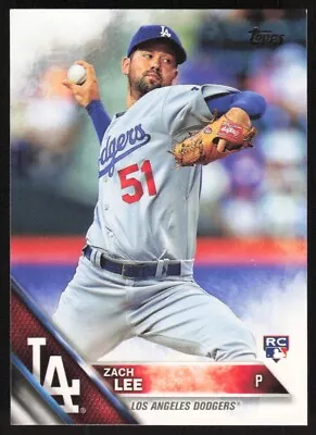 2016 Topps Zach Lee RC #127 Los Angeles Dodgers • $1.55