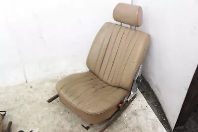 1972 - 85 Mercedes R107 450SL 380SL 500SL Front Right Seat Leather Beige LM28 • $249.99