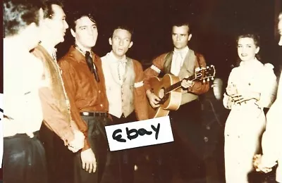 Rare Elvis Original Photo Candid Nashville Jordanires Manf.kodak Lot 409 • $2.99