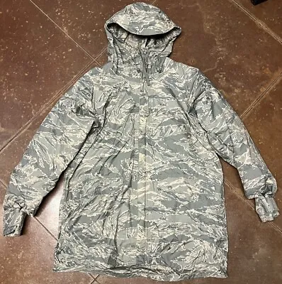 ORC Industries W/ Quilt Liner Parka Rain Suit Military Digital Camo Size Small • $49.99