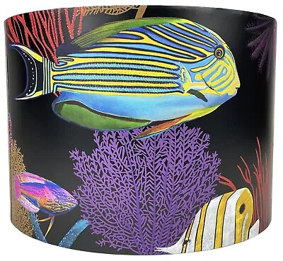 Tropical Fish Lampshade Ceiling Light Shade Under The Sea Nautical Ocean Beach • £27.99