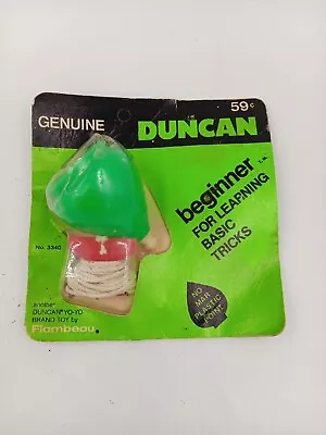 Duncan Beginner Spinning Top Green No. 3340 NIB NOS Vintage Spin Top • $34.99