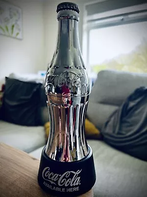 Coca Cola Coke Chrome Pub Bar Top Bottle Opener • £20