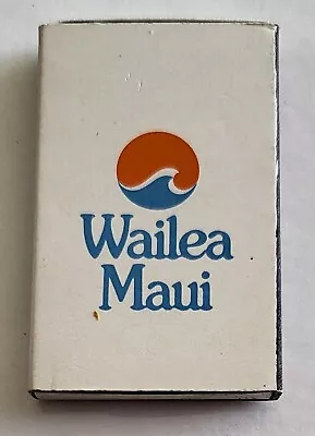 Vintage Unstruck Matchbox....Wailea Maui Resort In Hawaii  • $3.60