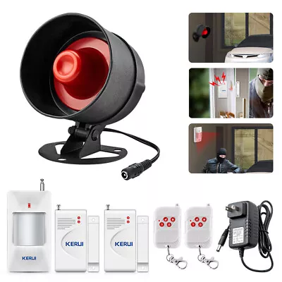 Wireless Upgraded Standalone Home Office Shop Security Alarm System Loud Siren • $23.89