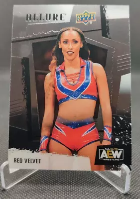 2022 UPPER DECK AEW ALLURE #11 RED VELVET Wrestling Card • $1.60