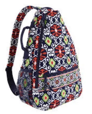 ❤️Vera Bradley❤️Sling Tennis Backpack❤️in Sun Valley❤️Retired Fabric 22x 20x5 • $39