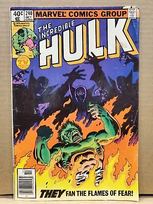 The Incredible Hulk # 240 1979 Marvel Comics • $2.50