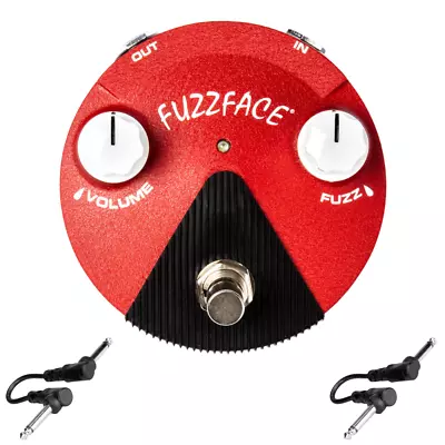 Dunlop Jimi Hendrix Band Of Gypsys Fuzz Face Mini Distortion Fuzz FFM6 W-Cables  • $169.99