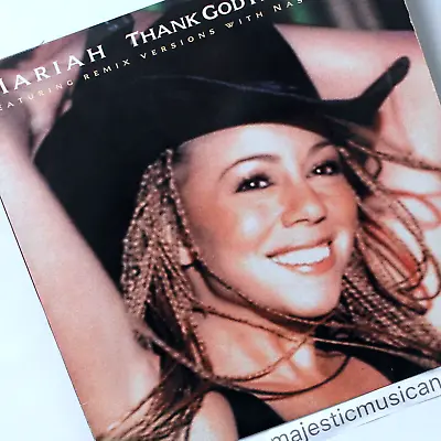 Original 1995 Mariah Carey Fantasy Thank God  Found You 12 Inch Vinyl Rare • $24.50