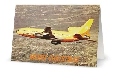CHRISTMAS CARD - Court Line L1011 Lockheed Tristar G-BAAA - NEW EDITION • £5.99