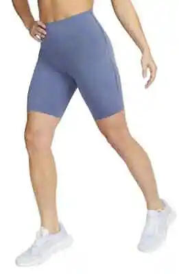 Nike Universa Medium-Support High-Waisted 8  Biker Shorts DQ5994-491 Women's NWT • $20.99