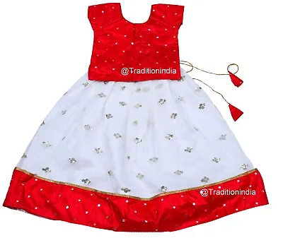 $45.42 • Buy Kids Lehenga Choli, Baby Girls Lehenga Choli, Readymade Outfits For Kids
