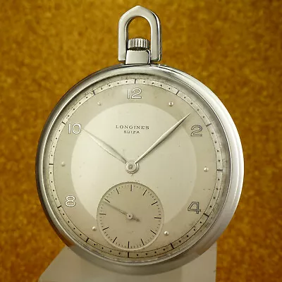 Vintage Jacket LONGINES Atr Deco - Size 47mmØ - Two Tones Dial - From 1940' • £316.64