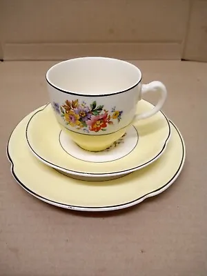 £8.50 • Buy Vintage Johnson Bros Pareek Floral Trio Tea Cup/Saucer/Side Plate. Qty Available